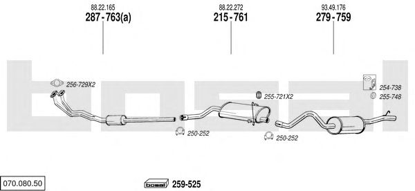 Exhaust System 070.080.50