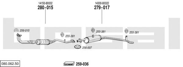 Exhaust System 080.062.50
