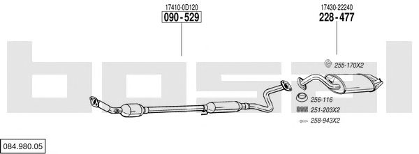 Exhaust System 084.980.05