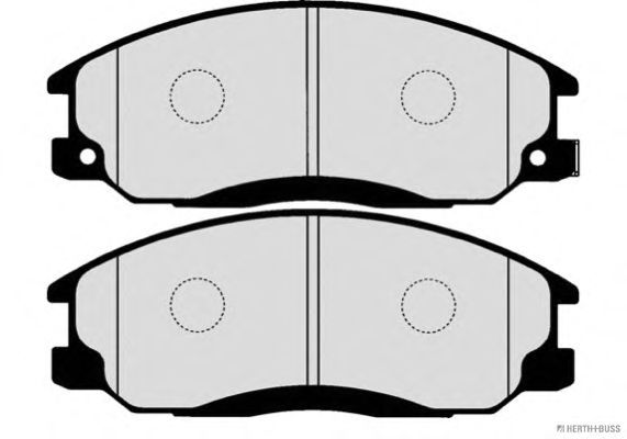 Brake Pad Set, disc brake J3600531