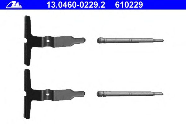 Accessory Kit, disc brake pads 13.0460-0229.2