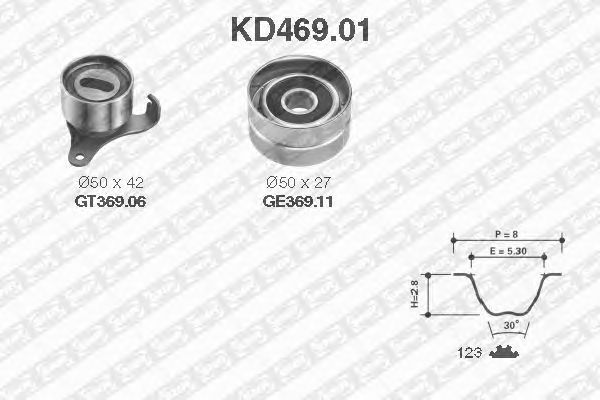 Timing Belt Kit KD469.01