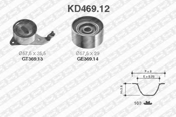 Timing Belt Kit KD469.12