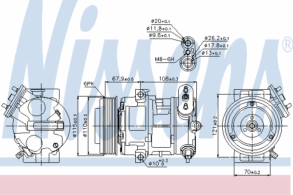 Compressor, airconditioning 89126