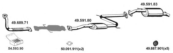 Exhaust System 492068