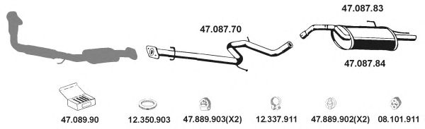 Exhaust System 472006