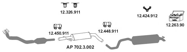 Exhaust System AP_2335