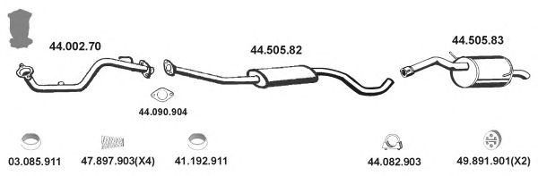Exhaust System 442154