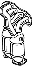 Manifold, exhaust system 20763