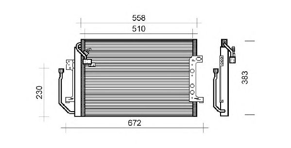 Condensator, airconditioning QCN110