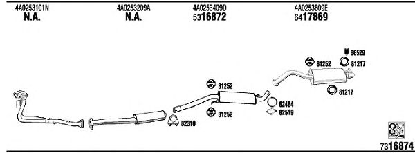 Exhaust System AD25106