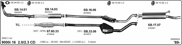 Exhaust System 569000024