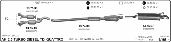 Exhaust System 504000169