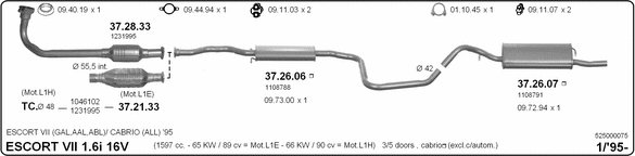 Exhaust System 525000075