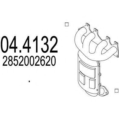 Catalytic Converter 04.4132