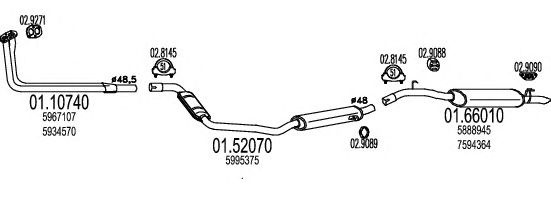 Exhaust System C100479007423