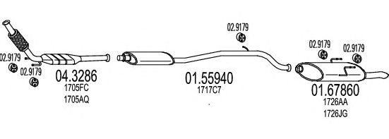 Exhaust System C260285006192