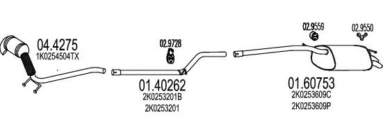 Exhaust System C380048002844