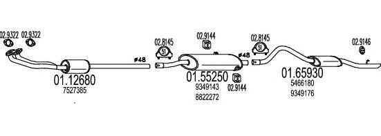 Exhaust System C300024003620