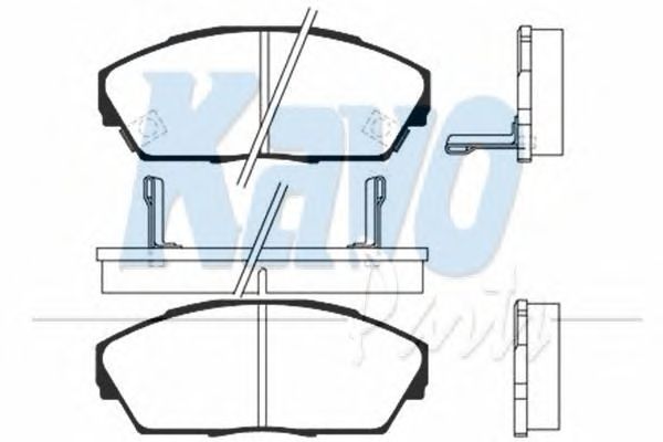 Brake Pad Set, disc brake BP-2021