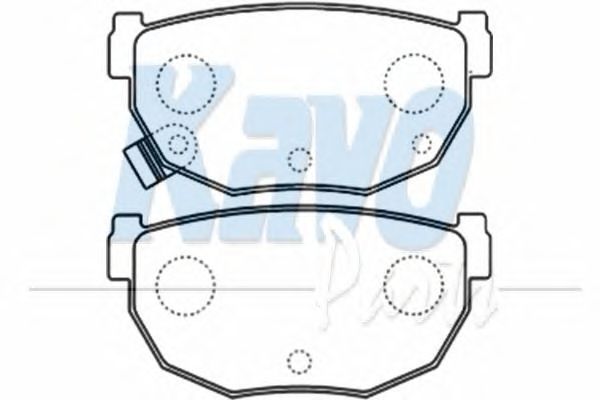 Brake Pad Set, disc brake BP-6588