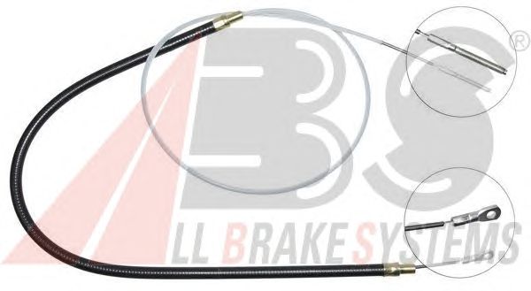 Cable, parking brake K10316