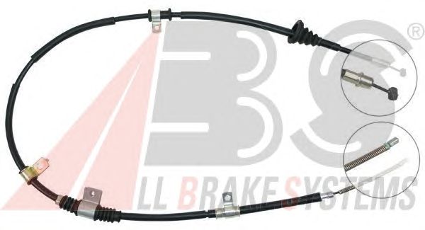 Cable, parking brake K10907