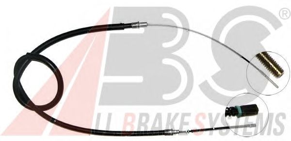 Cable, parking brake K12466
