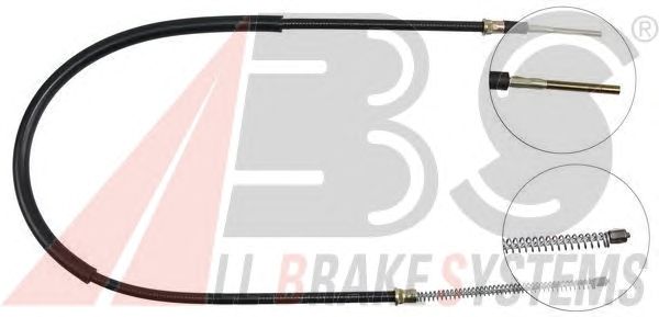 Cable, parking brake K12597
