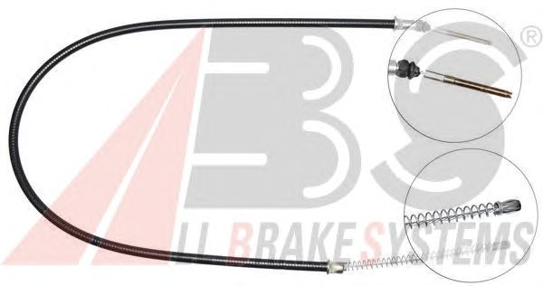 Cable, parking brake K12598
