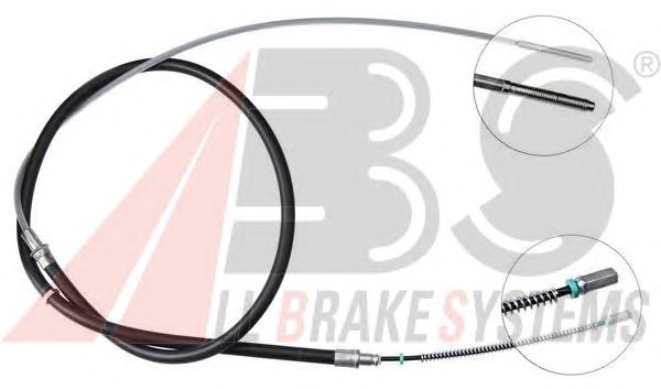 Cable, parking brake K12826