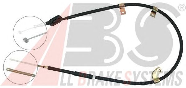 Cable, parking brake K15868