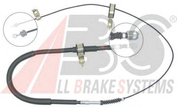 Cable, parking brake K16258