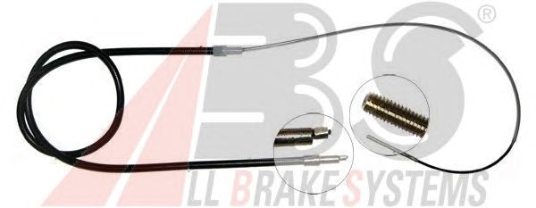 Cable, parking brake K16598