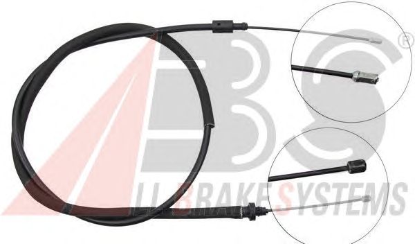 Cable, parking brake K16778