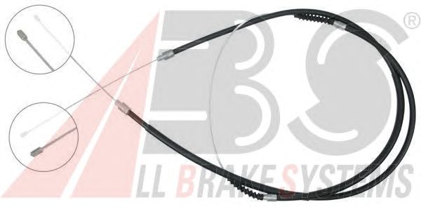 Cable, parking brake K16825