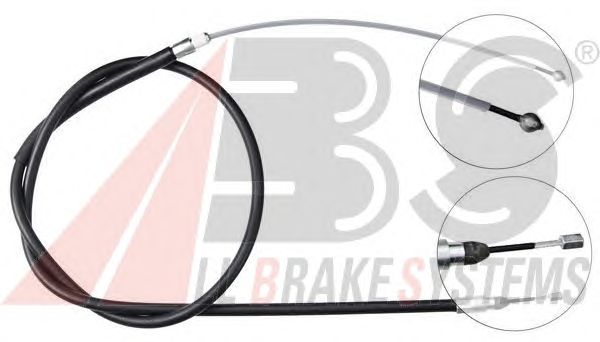 Cable, parking brake K19937