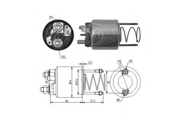 Freewheel Gear, starter ZN1592