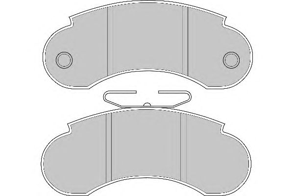 Brake Pad Set, disc brake FD685N