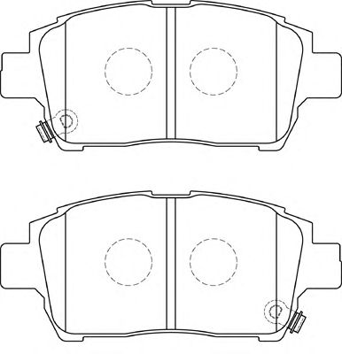 Brake Pad Set, disc brake FD7308A