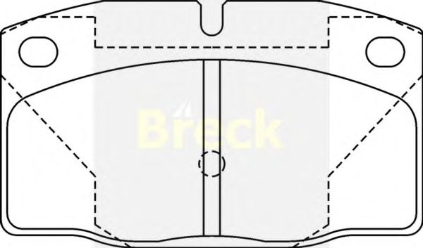 Brake Pad Set, disc brake 20939 00 702 00