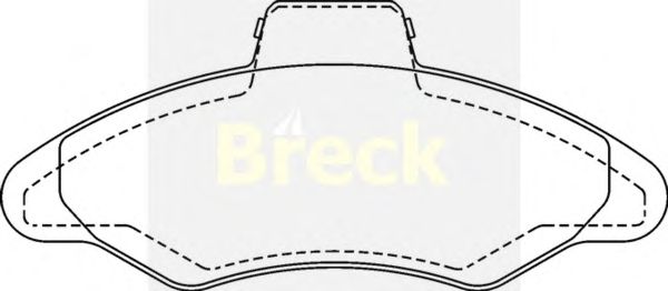 Brake Pad Set, disc brake 21171 00 702 00