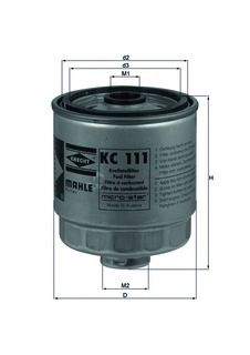 Fuel filter KC 111