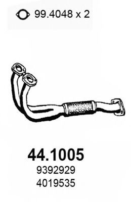 Exhaust Pipe 44.1005