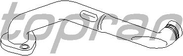 Hose, cylinder head cover breather 110 339