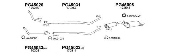 Exhaust System 450140