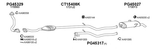 Exhaust System 450520