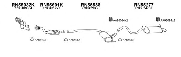 Exhaust System 550131