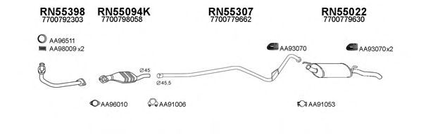 Exhaust System 550457