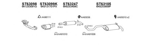 Exhaust System 630089